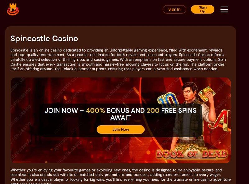 A look at spinscastle casino A look at spinscastle casino
